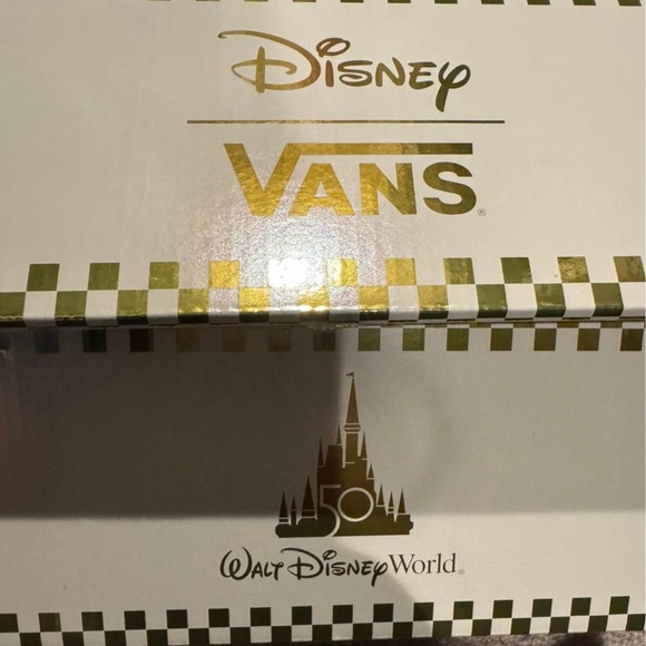 Mickey mouse Vans size 11-toddler (Disney Parks Merch) 50 years - Picture 4 of 6